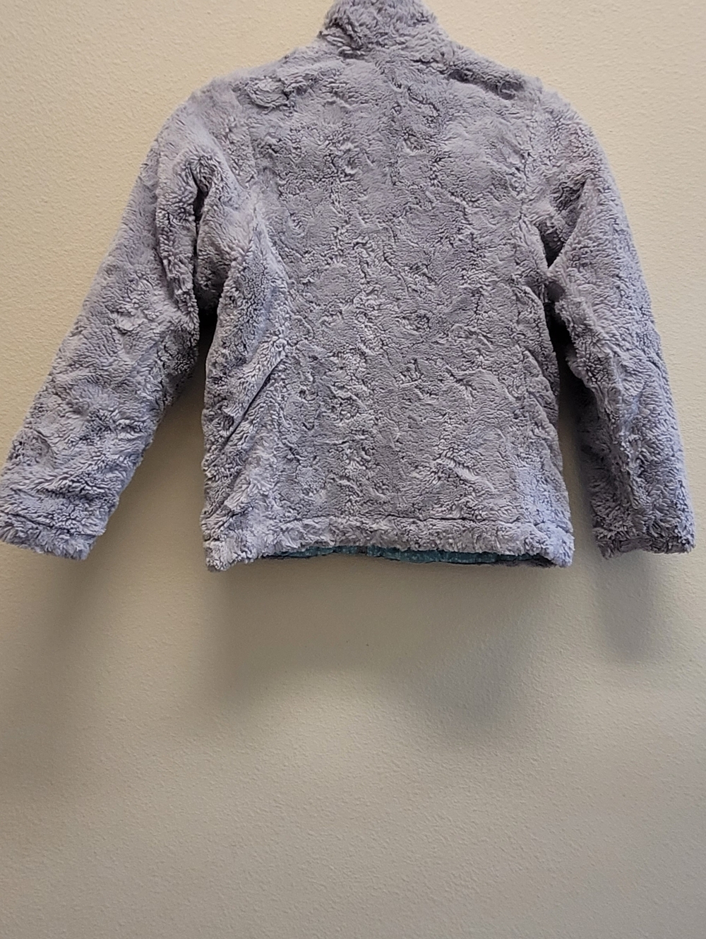 The North Face Girl's  Reversible Winter Jacket Sherpa Interior size 10 - Picture 9 of 10